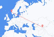 Flüge von Taschkent, nach Bergen