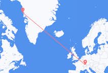 Flights from Upernavik to Zurich