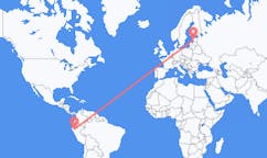 Flights from Jaén, Peru to Parnu, Estonia