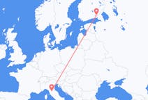 Flights from Florence, Italy to Lappeenranta, Finland