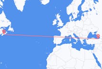 Flyg från Halifax, Kanada till Trabzon, Turkiet