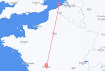 Vols depuis la ville d'Ostend vers la ville de Limoges