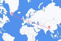 Flights from Guwahati, India to Narsarsuaq, Greenland