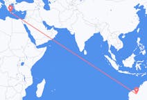 เที่ยวบิน จาก Newman, ออสเตรเลีย ไปยัง ชาเนีย, กรีซ