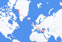 Loty z miasta Larnaka do miasta Upernavik