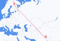 Flights from Bhadrapur, Mechi, Nepal to Kuusamo, Finland