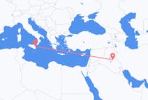 Flyreiser fra Baghdad, til Catania