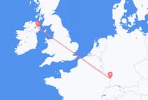 Flug frá Strassborg, Frakklandi til Belfast, Norður-Írlandi