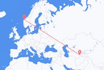 Flights from Qarshi, Uzbekistan to Ålesund, Norway