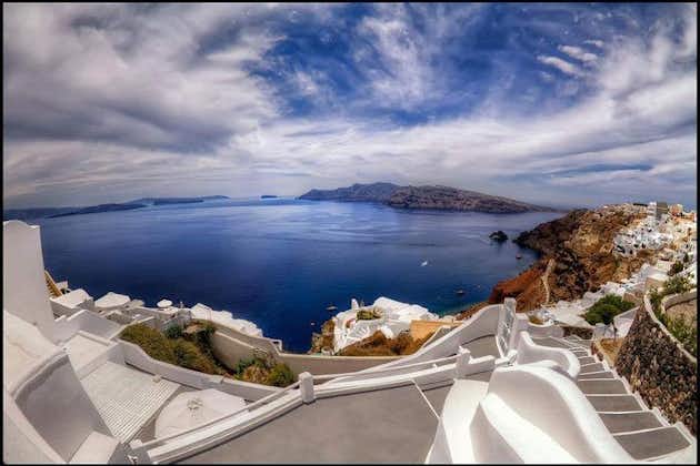 Santorini Private Tour med madoplevelse