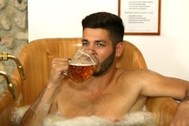 Baño de cerveza con cerveza ilimitada!