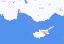 Flyg från Larnaca, Cypern till Antalya, Turkiet