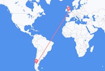 Flights from Balmaceda, Chile to Bristol, England
