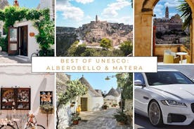 Besök Alberobello & Matera: Privat eller delad tur från Bari