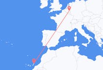 Fly fra Liège til Lanzarote