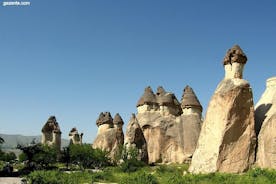  Tour rosso della Cappadocia (guida professionale, biglietti, pranzo, trasferimento incl)