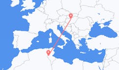 Flyg från Tozeur, Tunisien till Budapest, Ungern