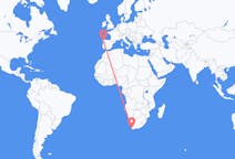 Flyreiser fra Cape Town, Sør-Afrika til Santiago de Compostela, Spania