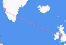 Vols depuis la ville de Nuuk vers la ville d'Anglesey