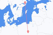 Flyrejser fra Lodz, Polen til Stockholm, Sverige