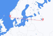 Voli dalla città di Jaroslavl' per Haugesund