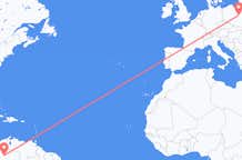 Flights from Bogotá to Warsaw