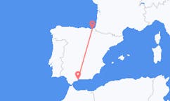 Vluchten van San Sebastián naar Malaga