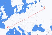 Flights from Ivanovo, Russia to Toulouse, France