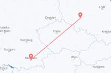 Flights from Munich to Wroclaw