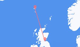 Flyg från Skottland till Färöarna