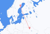 Vluchten van Kiev naar Umeå