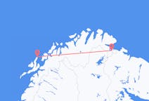 Flüge von der Stadt Andenes in die Stadt Kirkenes