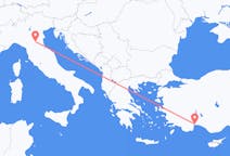 出发地 意大利出发地 博洛尼亚目的地 土耳其安塔利亚的航班