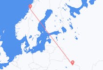 Flyg från Charkiv till Mosjøen