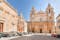 Photo of the St. Paul's Cathedral in Malta's old capital Mdina.