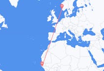 Flights from Bissau to Stavanger