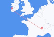 Flyrejser fra Chambery, Frankrig til Killorglin, Irland