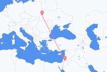 Flyreiser fra Amman, Jordan til Lviv, Ukraina
