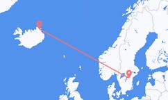아이슬란드 토르쇼픈에서 출발해 스웨덴 린셰핑에게(으)로 가는 항공편