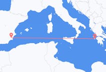 Fly fra Zakynthos Island til Murcia