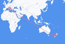 Flights from Dunedin, New Zealand to Palermo, Italy