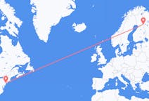 Flights from New York to Kuusamo