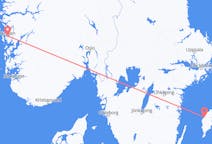 出发地 瑞典出发地 維斯比目的地 挪威卑爾根的航班