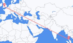 Flyrejser fra Trang, Thailand til Bristol, England