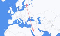 Flights from Medina to Tartu