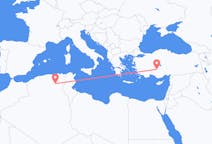 Flyrejser fra Biskra, Algeriet til Konya, Tyrkiet