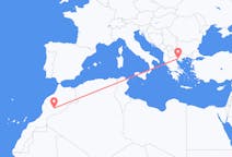 Flights from Ouarzazate, Morocco to Thessaloniki, Greece