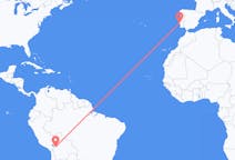 Flyrejser fra La Paz, Bolivia til Lissabon, Portugal