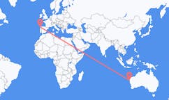 Рейсы из Карнарвона, Австралия в Сантьяго-де-Компостела, Испания