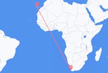 Flüge von Kapstadt, Südafrika nach Santa Cruz de Teneriffa, Spanien